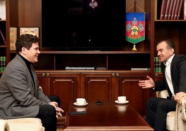 Губернатор Кубани обсудил с пианистом Денисом Мацуевым дальнейшее сотрудничество